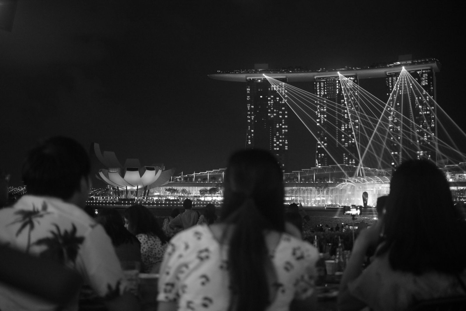 Lights Across Still Waters