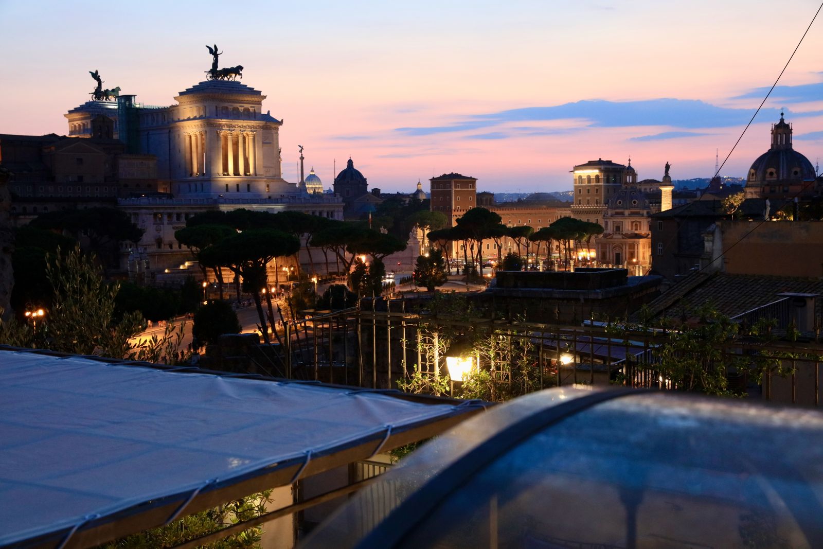 Twilight Over Timeless Rome