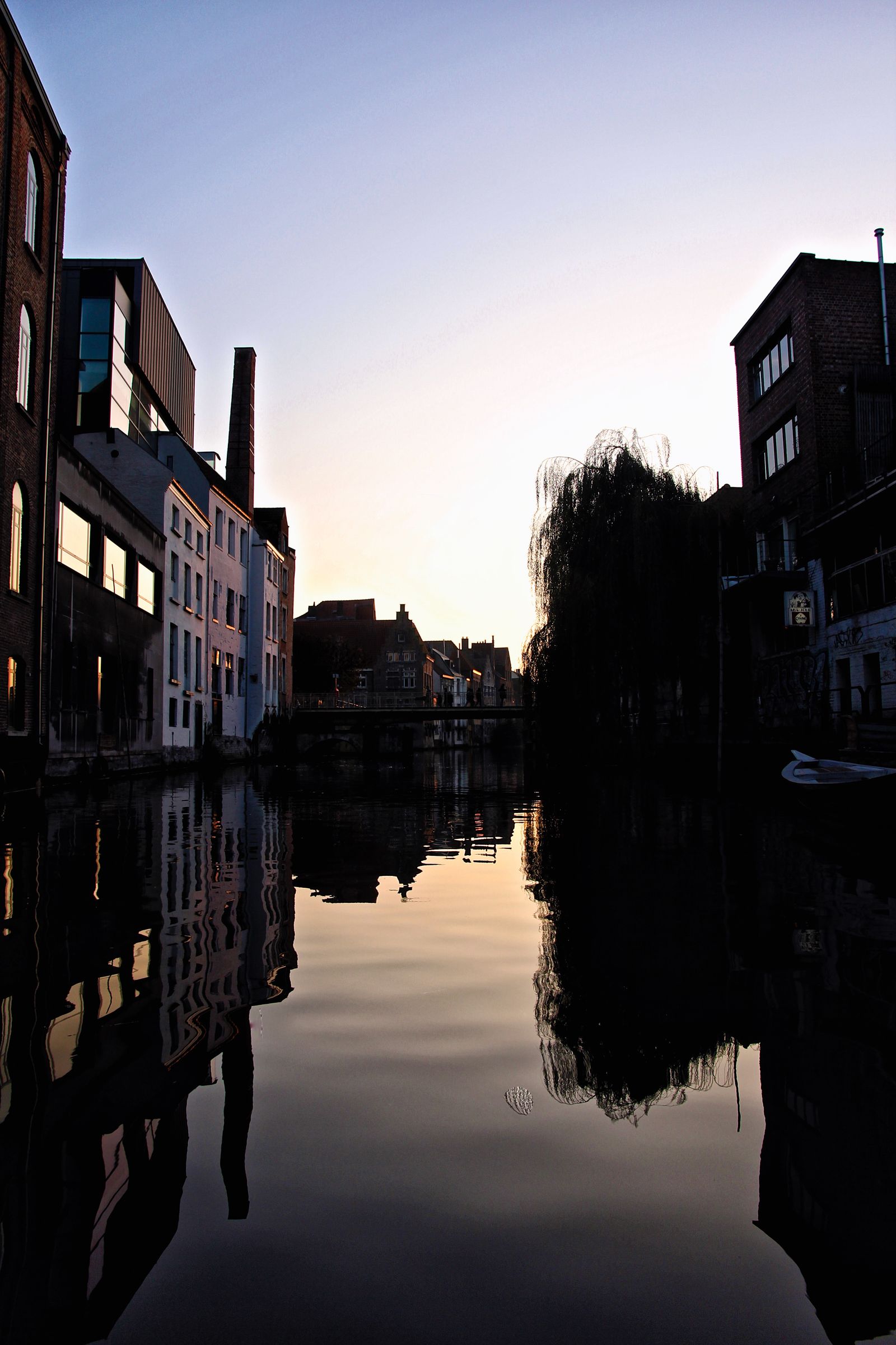 Reflections of a Sleeping City